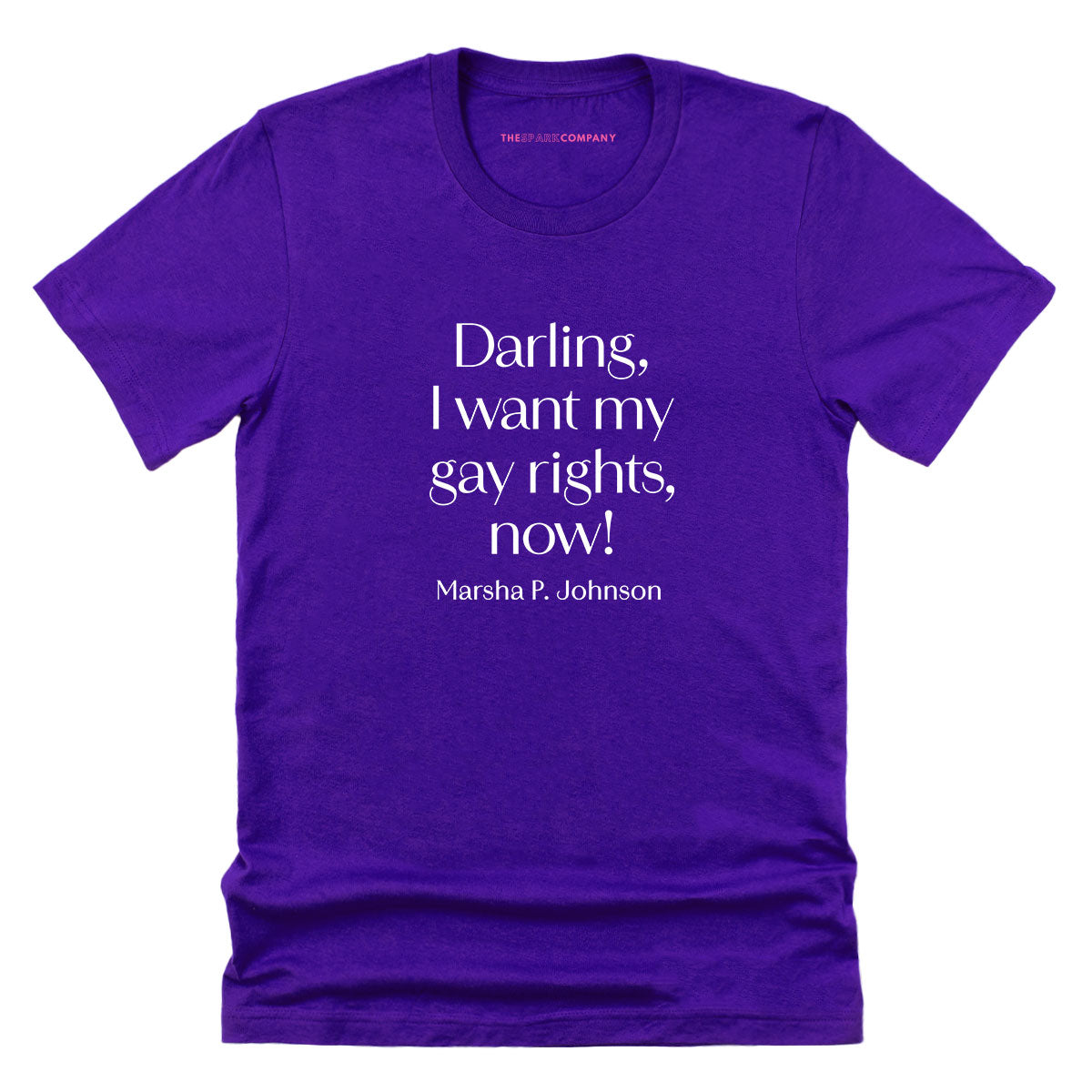 Darling, I Want My Gay Rights Now! T-Shirt-LGBT Apparel, LGBT Clothing, LGBT T Shirt, BC3001-The Spark Company