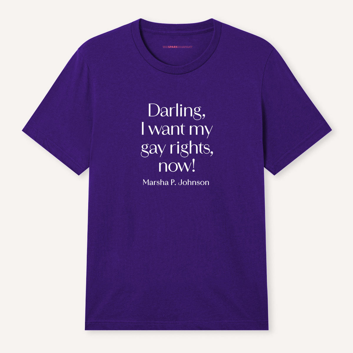 Darling, I Want My Gay Rights Now! T-Shirt-LGBT Apparel, LGBT Clothing, LGBT T Shirt, BC3001-The Spark Company