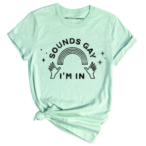 Distressed Sounds Gay T-Shirt-LGBT Apparel, LGBT Clothing, LGBT T Shirt, BC3001-The Spark Company
