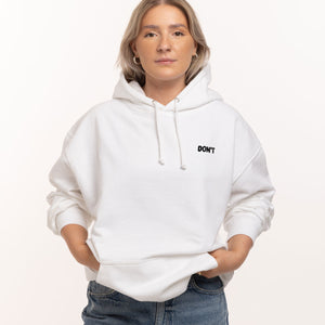 Don't Embroidered Hoodie-Feminist Apparel, Feminist Clothing, Feminist Hoodie, JH001-The Spark Company