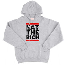 Load image into Gallery viewer, Eat The Rich Hoodie-Feminist Apparel, Feminist Clothing, Feminist Hoodie, JH001-The Spark Company