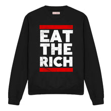 Load image into Gallery viewer, Eat The Rich Sweatshirt-Feminist Apparel, Feminist Clothing, Feminist Sweatshirt, JH030-The Spark Company