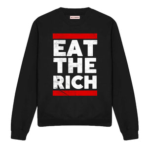 Eat The Rich Sweatshirt-Feminist Apparel, Feminist Clothing, Feminist Sweatshirt, JH030-The Spark Company