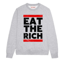 Load image into Gallery viewer, Eat The Rich Sweatshirt-Feminist Apparel, Feminist Clothing, Feminist Sweatshirt, JH030-The Spark Company
