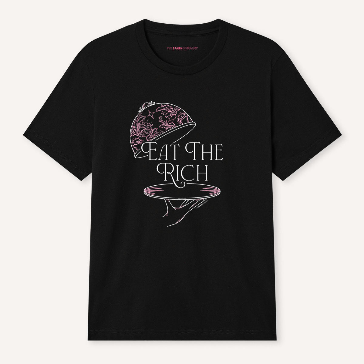 Eat The Rich T-Shirt-Feminist Apparel, Feminist Clothing, Feminist T Shirt, BC3001-The Spark Company