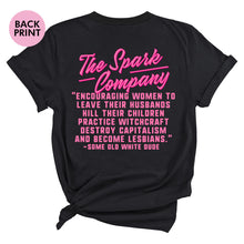 Load image into Gallery viewer, Encouraging Women Quote T-Shirt-Feminist Apparel, Feminist Clothing, Feminist T Shirt, BC3001-The Spark Company