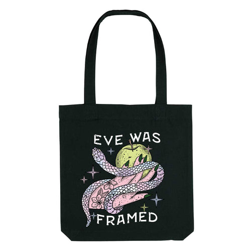 Eve Was Framed Strong As Hell Tote Bag-Feminist Apparel, Feminist Gift, Feminist Tote Bag-The Spark Company