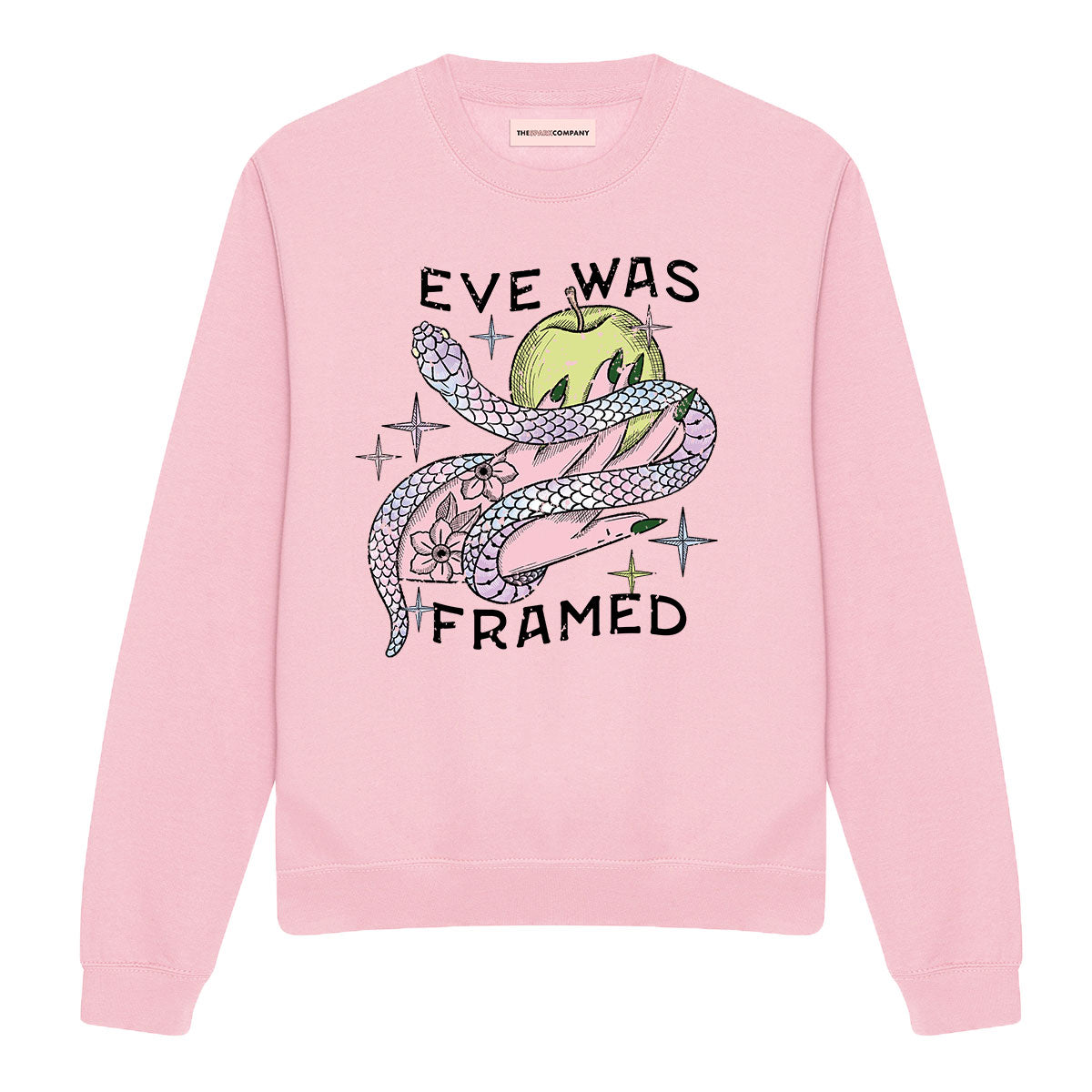 Eve Was Framed Sweatshirt-Feminist Apparel, Feminist Clothing, Feminist Sweatshirt, JH030-The Spark Company