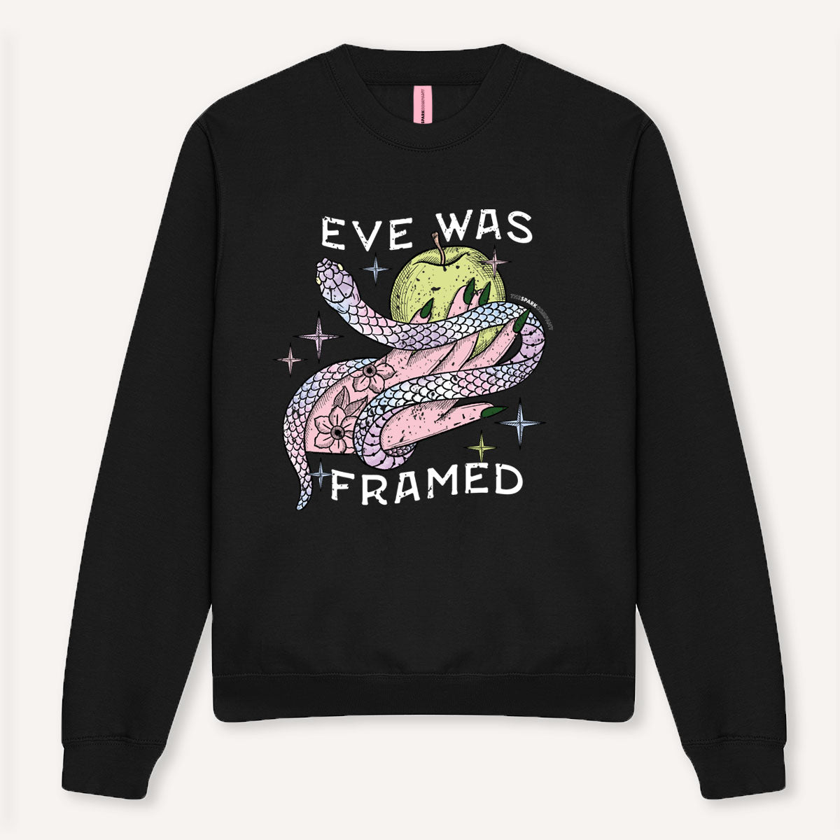 Eve Was Framed Sweatshirt-Feminist Apparel, Feminist Clothing, Feminist Sweatshirt, JH030-The Spark Company