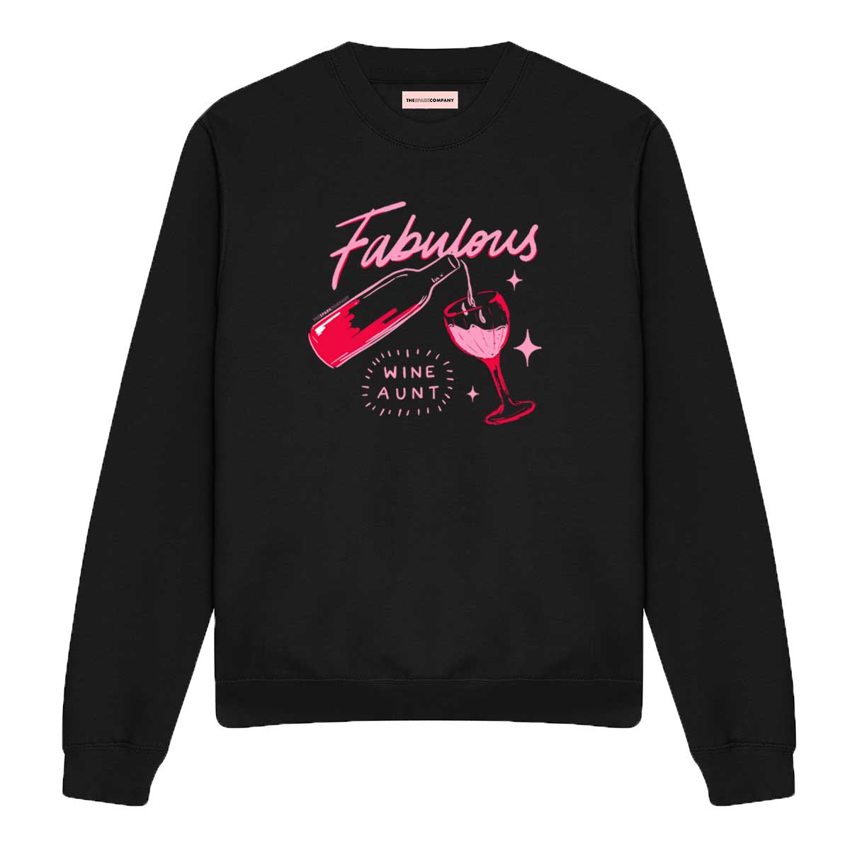 Family Goals: Fabulous Wine Aunt Sweatshirt-Feminist Apparel, Feminist Clothing, Feminist Sweatshirt, JH030-The Spark Company