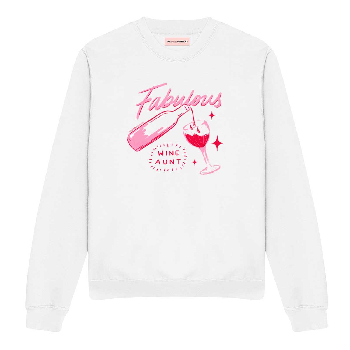 Family Goals: Fabulous Wine Aunt Sweatshirt-Feminist Apparel, Feminist Clothing, Feminist Sweatshirt, JH030-The Spark Company