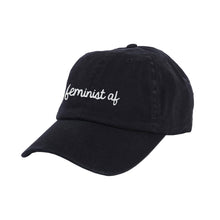 Load image into Gallery viewer, Feminist AF Embroidered Mom Cap-Feminist Apparel, Feminist Gift, Mum Cap, BB653-The Spark Company