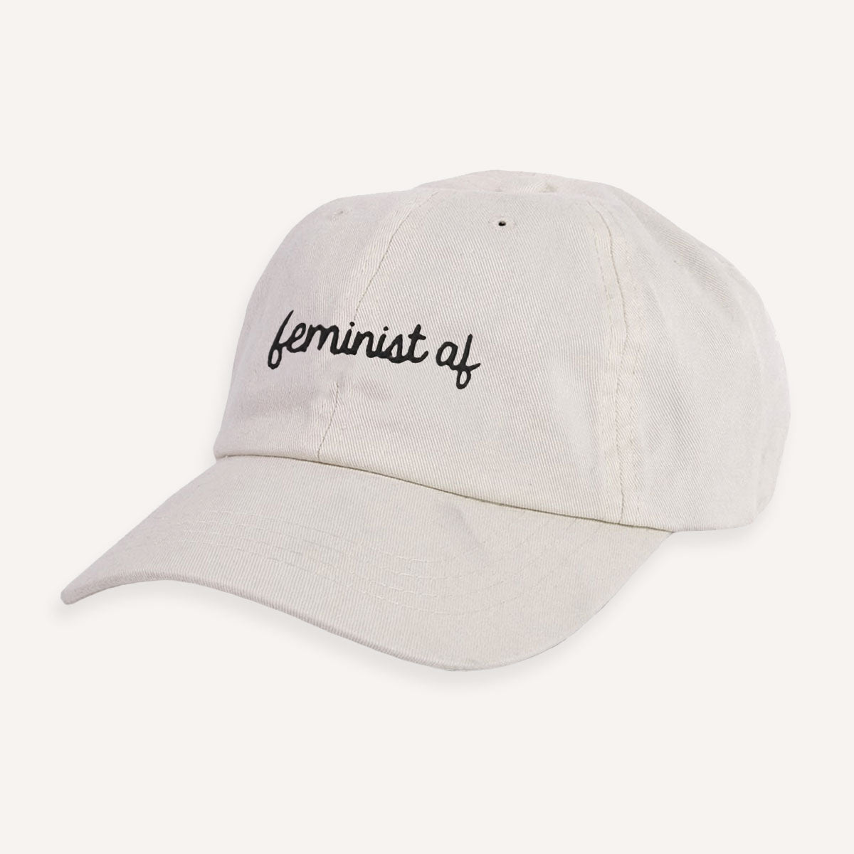 Feminist AF Embroidered Mom Cap-Feminist Apparel, Feminist Gift, Mum Cap, BB653-The Spark Company