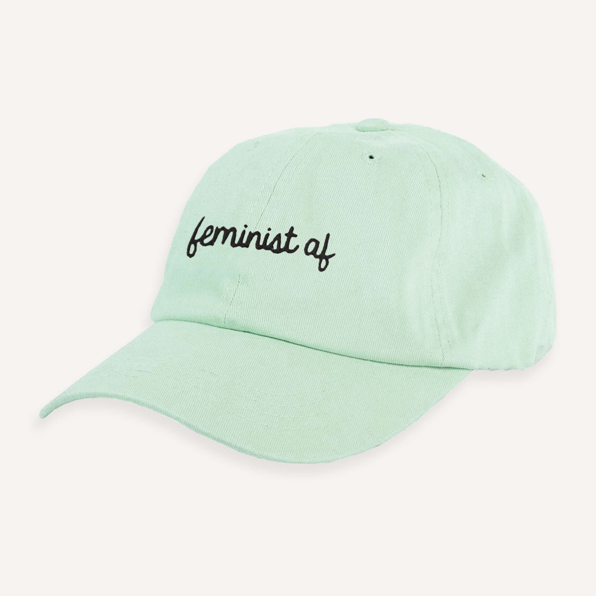Feminist AF Embroidered Mom Cap-Feminist Apparel, Feminist Gift, Mum Cap, BB653-The Spark Company