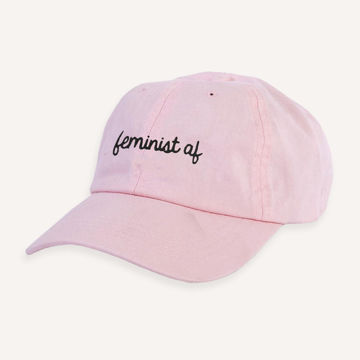 Feminist AF Embroidered Mom Cap-Feminist Apparel, Feminist Gift, Mum Cap, BB653-The Spark Company