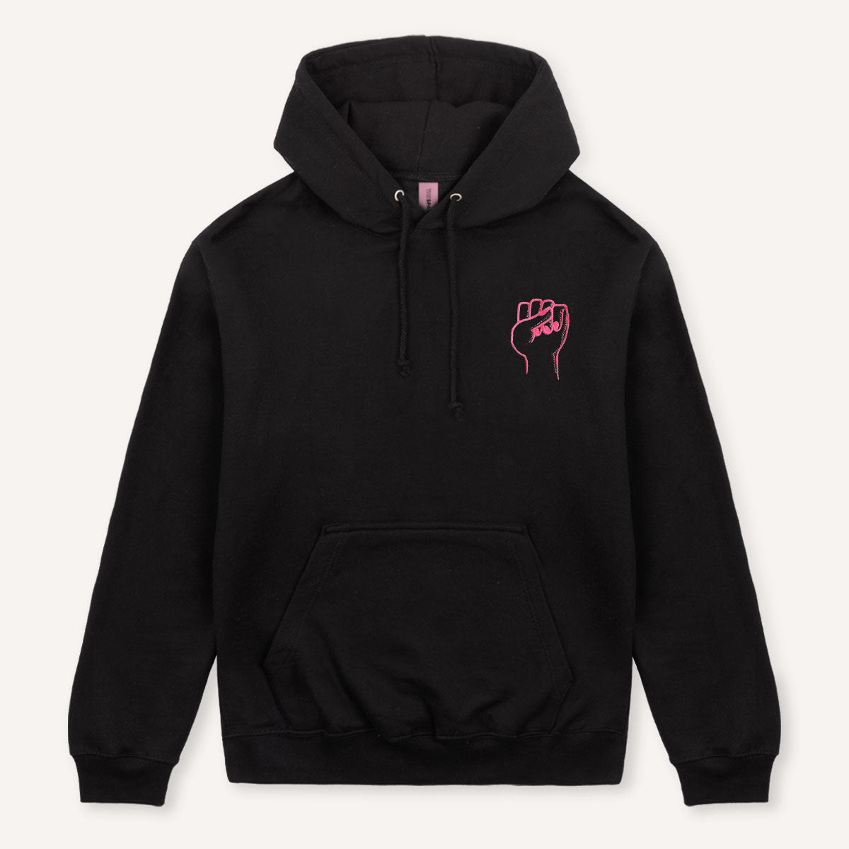 Feminist Fist Embroidered Hoodie-Feminist Apparel, Feminist Clothing, Feminist Hoodie, JH001-The Spark Company