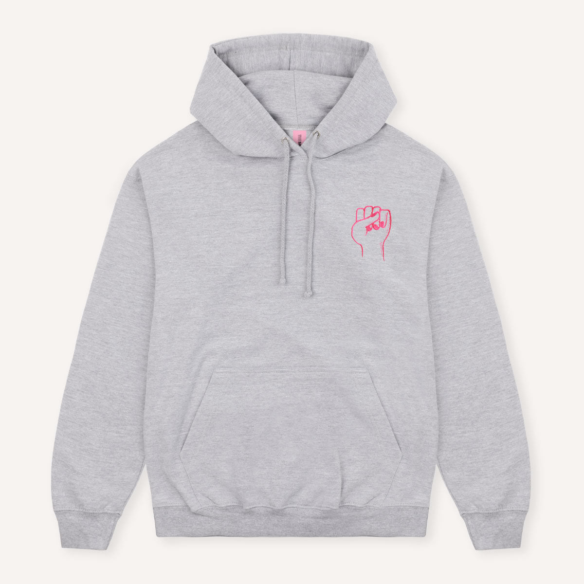 Feminist Fist Embroidered Hoodie-Feminist Apparel, Feminist Clothing, Feminist Hoodie, JH001-The Spark Company