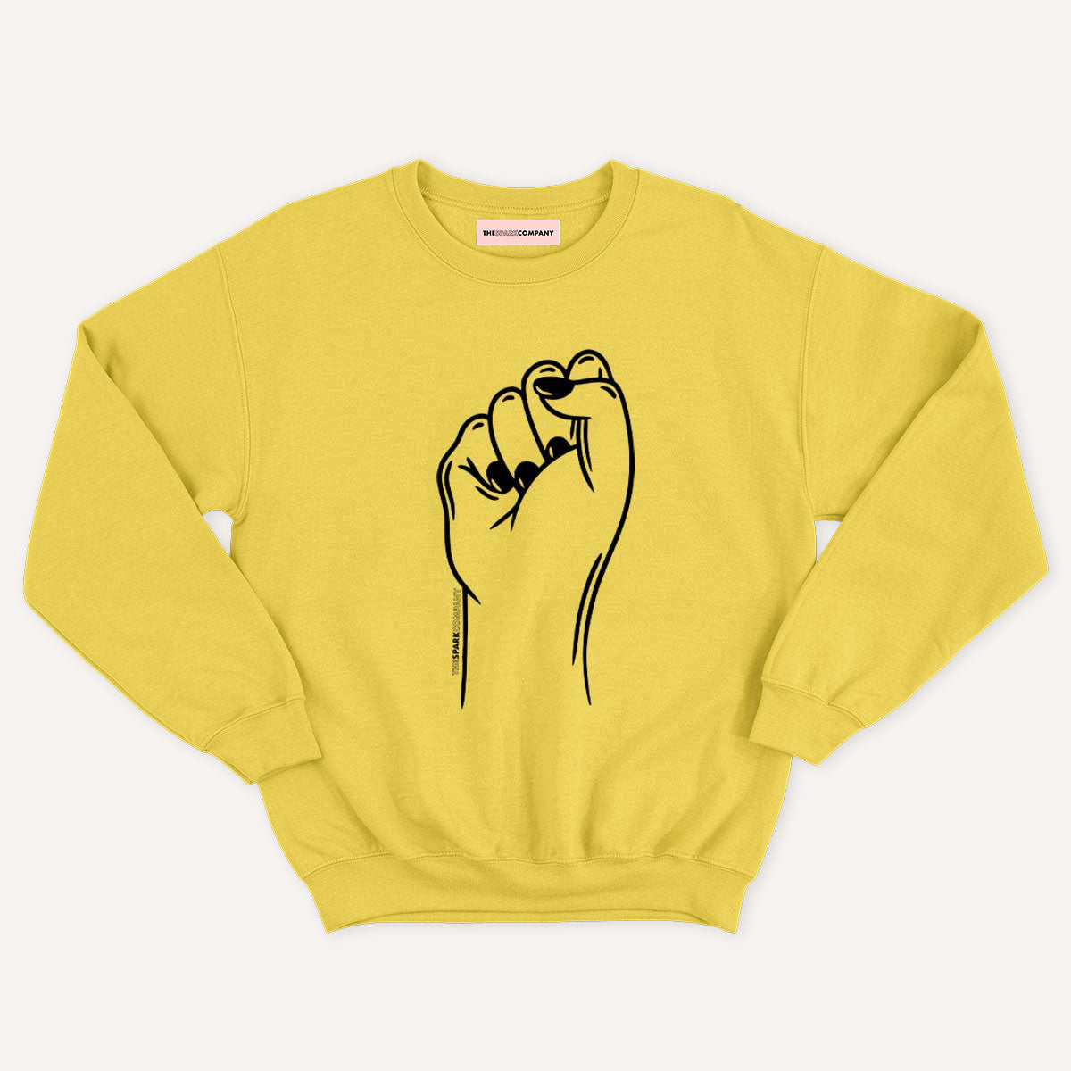 Feminist Fist Kids Sweatshirt-Feminist Apparel, Feminist Clothing, Feminist Kids Sweatshirt, JH030B-The Spark Company