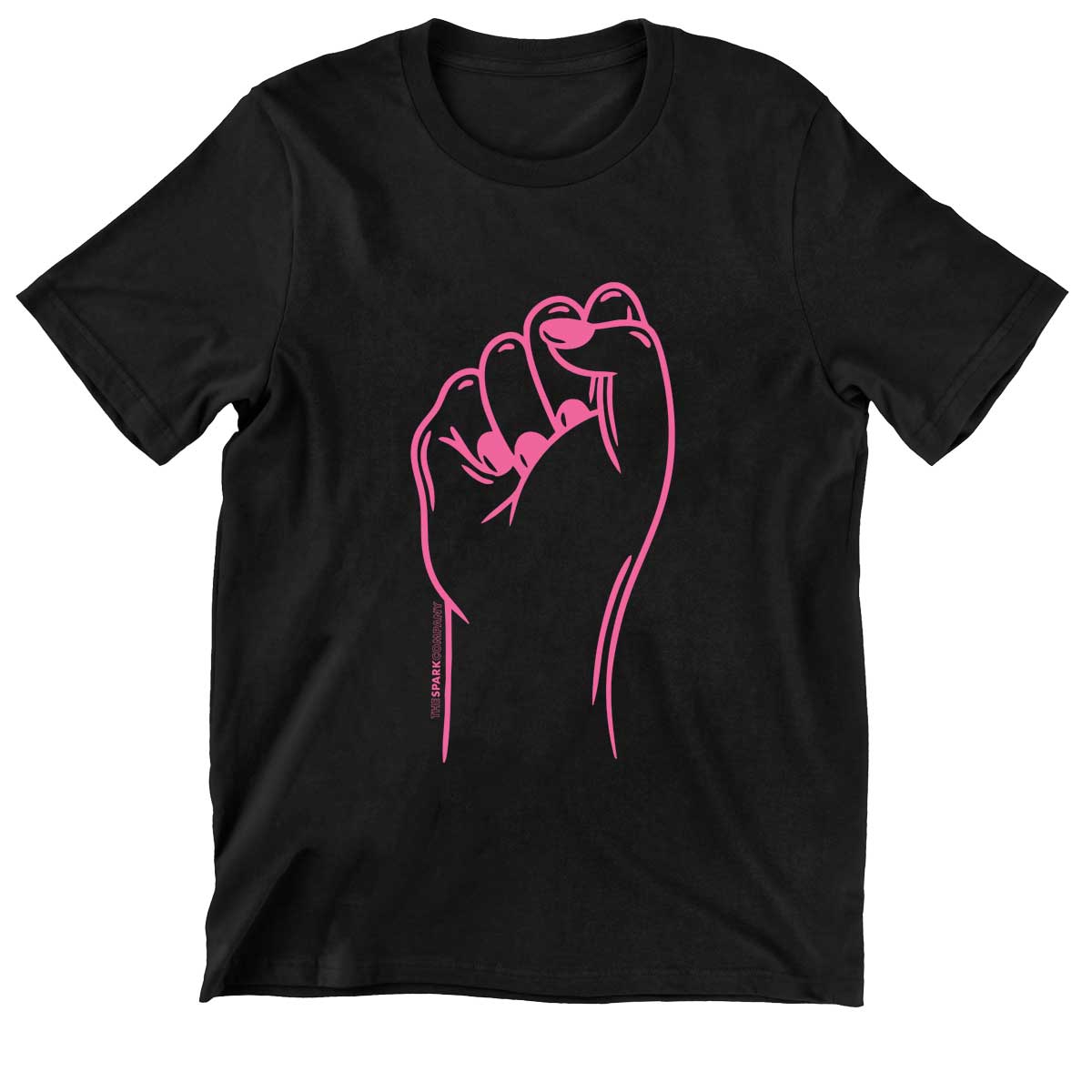 Feminist Fist Kids T-Shirt-Feminist Apparel, Feminist Clothing, Feminist Kids T Shirt, MiniCreator-The Spark Company
