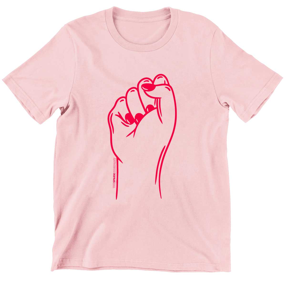 Feminist Fist Kids T-Shirt-Feminist Apparel, Feminist Clothing, Feminist Kids T Shirt, MiniCreator-The Spark Company