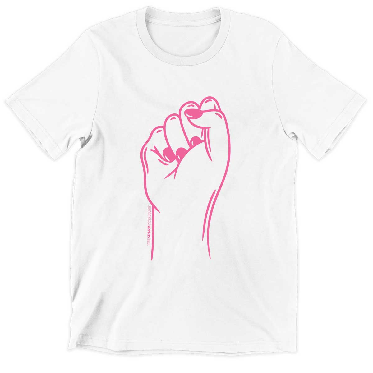 Feminist Fist Kids T-Shirt-Feminist Apparel, Feminist Clothing, Feminist Kids T Shirt, MiniCreator-The Spark Company