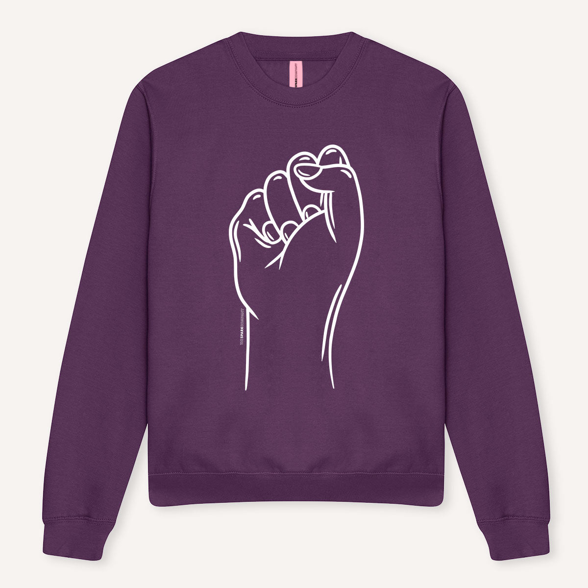 Feminist Fist Sweatshirt-Feminist Apparel, Feminist Clothing, Feminist Sweatshirt, JH030-The Spark Company