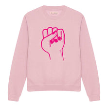 Load image into Gallery viewer, Feminist Fist Sweatshirt-Feminist Apparel, Feminist Clothing, Feminist Sweatshirt, JH030-The Spark Company