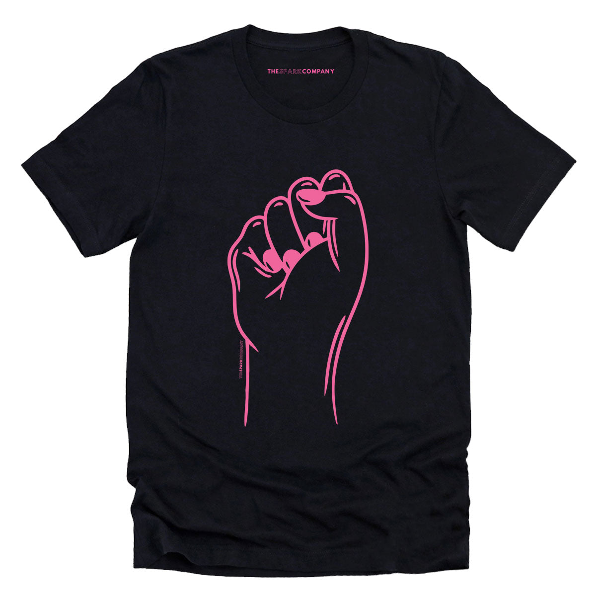 Feminist Fist T-Shirt-Feminist Apparel, Feminist Clothing, Feminist T Shirt, BC3001-The Spark Company