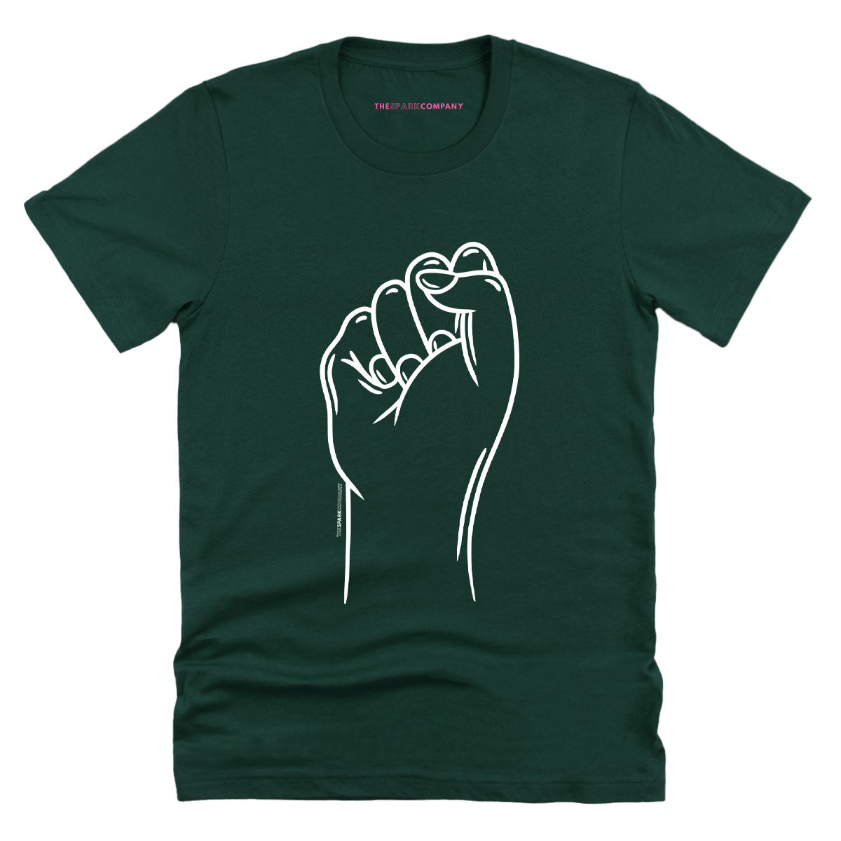 Feminist Fist T-Shirt-Feminist Apparel, Feminist Clothing, Feminist T Shirt, BC3001-The Spark Company