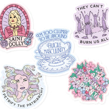 Load image into Gallery viewer, Feminist Illustrations Sticker Pack-Feminist Apparel, Feminist Gift, Feminist Stickers-The Spark Company