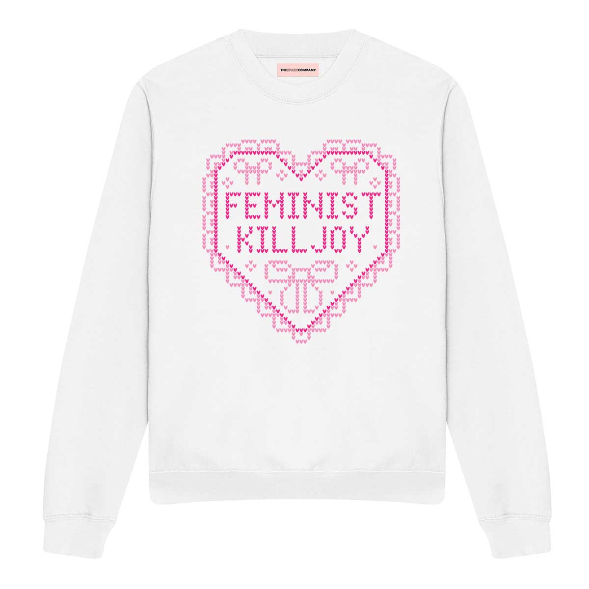 Feminist Killjoy Ugly Christmas Jumper-Feminist Apparel, Feminist Clothing, Feminist Sweatshirt, JH030-The Spark Company