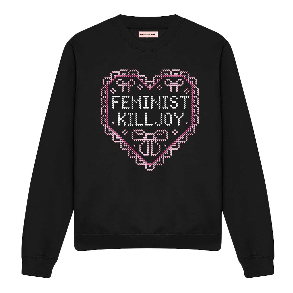 Feminist Killjoy Ugly Christmas Jumper-Feminist Apparel, Feminist Clothing, Feminist Sweatshirt, JH030-The Spark Company