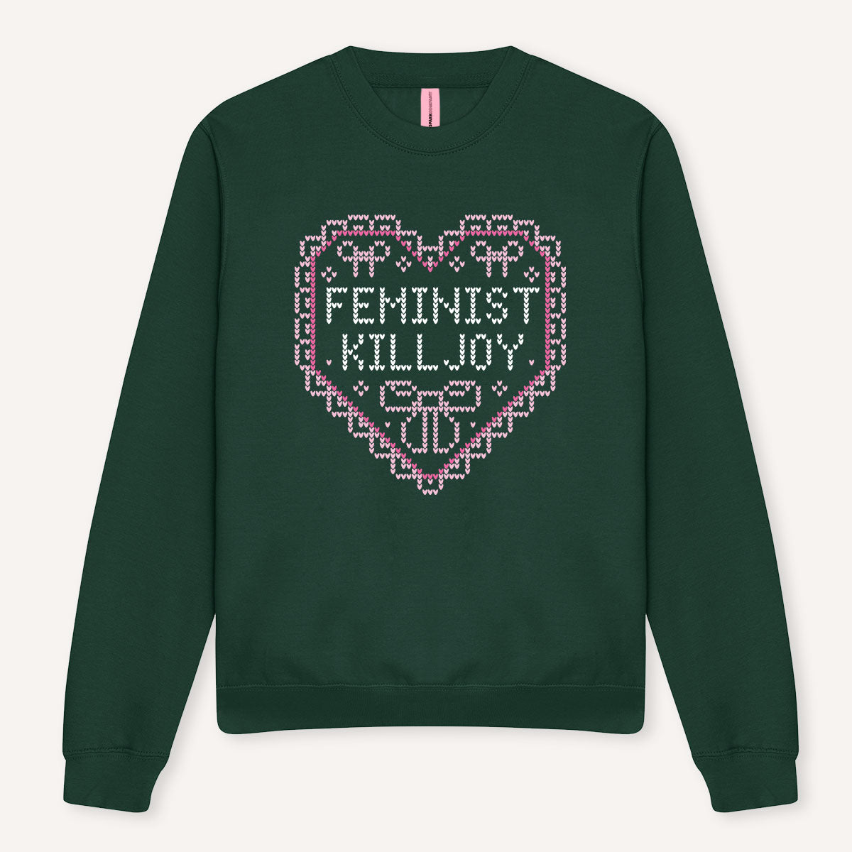 Feminist Killjoy Ugly Christmas Jumper-Feminist Apparel, Feminist Clothing, Feminist Sweatshirt, JH030-The Spark Company