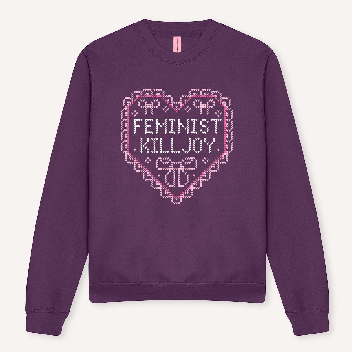 Feminist Killjoy Ugly Christmas Jumper-Feminist Apparel, Feminist Clothing, Feminist Sweatshirt, JH030-The Spark Company