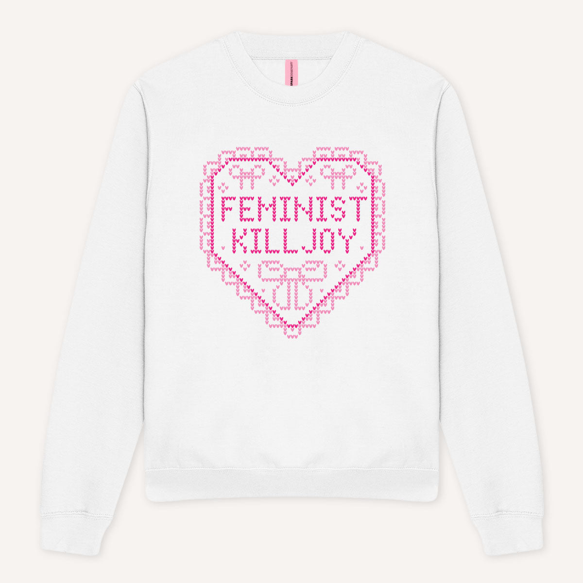 Feminist Killjoy Ugly Christmas Jumper-Feminist Apparel, Feminist Clothing, Feminist Sweatshirt, JH030-The Spark Company