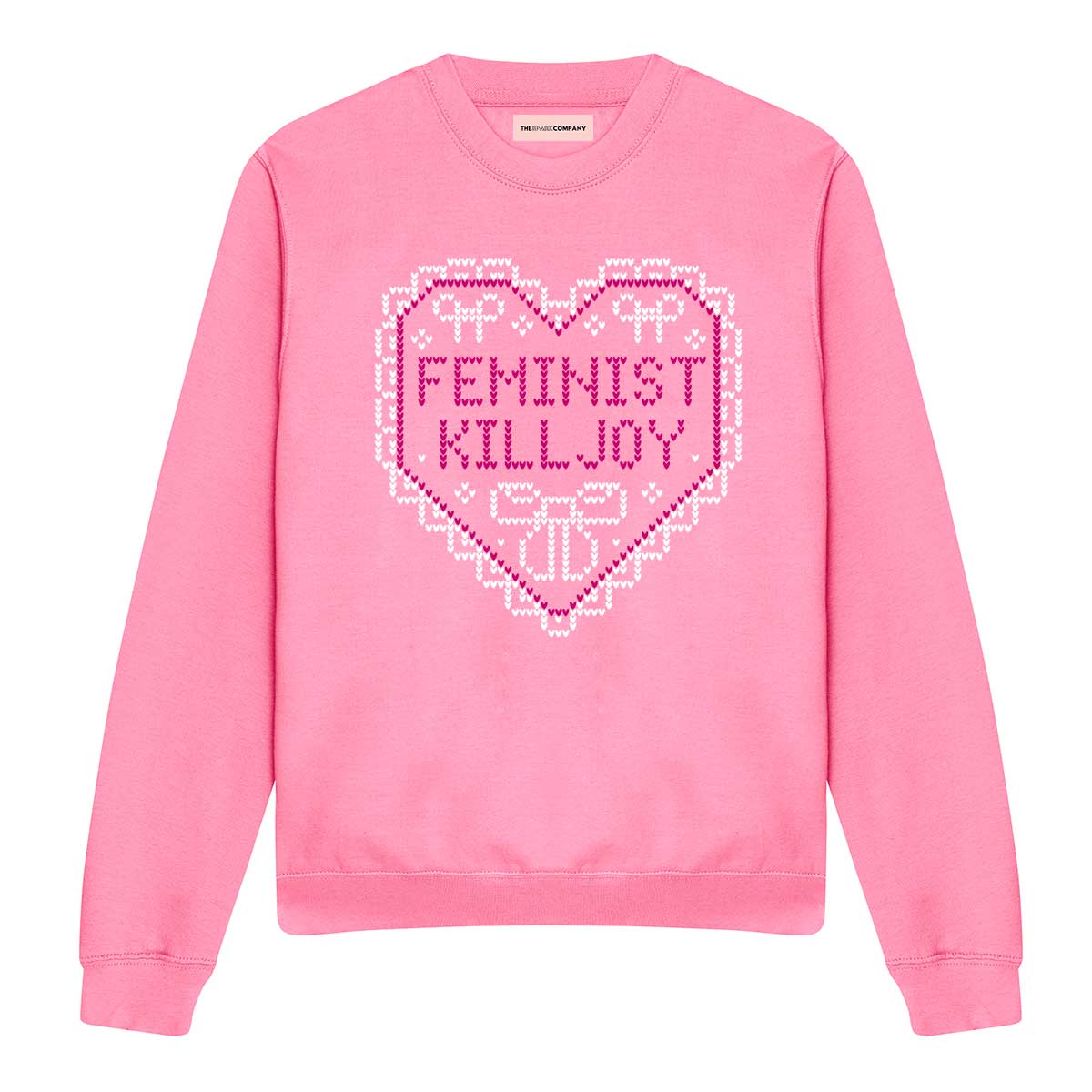 Feminist Killjoy Ugly Christmas Jumper-Feminist Apparel, Feminist Clothing, Feminist Sweatshirt, JH030-The Spark Company