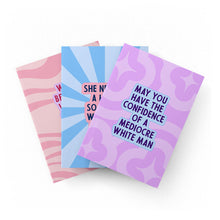 Load image into Gallery viewer, Feminist Motivation Notebooks (3 Pack)-Feminist Apparel, Feminist Gift, Feminist Notebook-The Spark Company