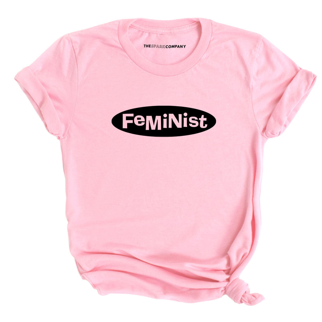 Feminist Parody T-Shirt-Feminist Apparel, Feminist Clothing, Feminist T Shirt, BC3001-The Spark Company