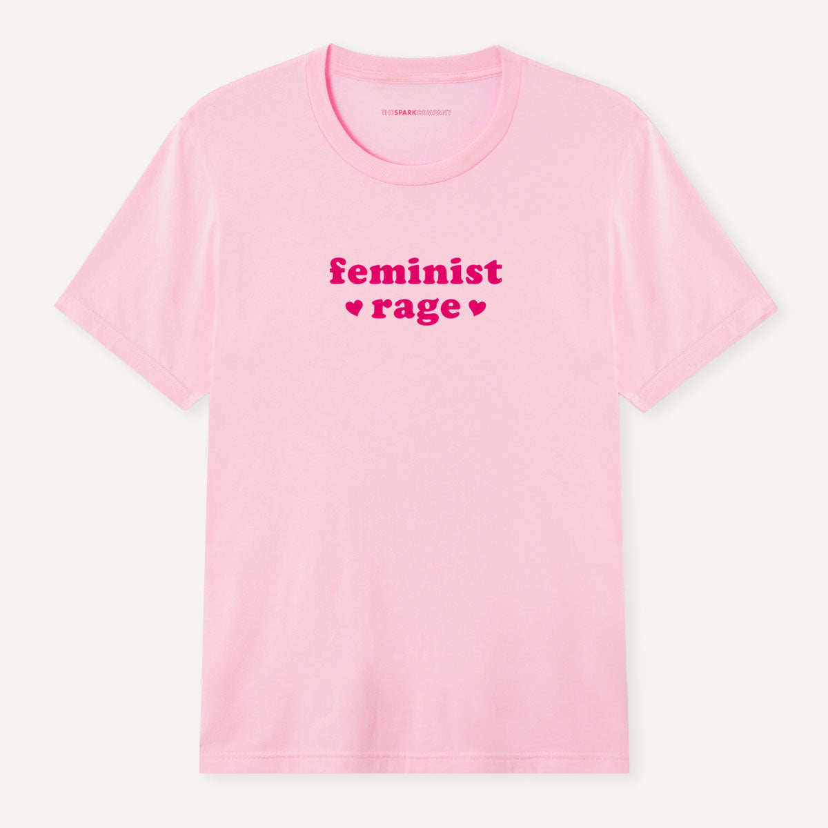 Feminist Rage T-Shirt-Feminist Apparel, Feminist Clothing, Feminist T Shirt, BC3001-The Spark Company