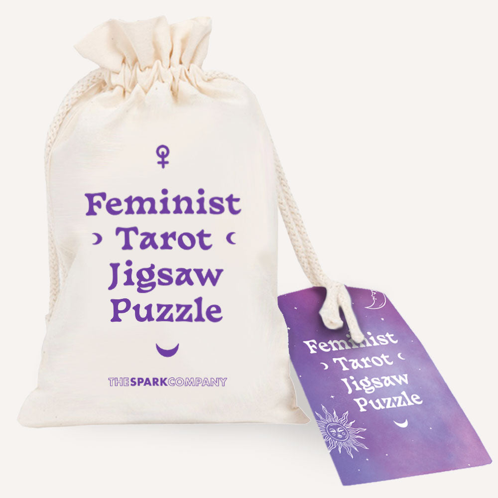 Feminist Tarot Jigsaw Puzzle-Feminist Apparel, Feminist Gift, Feminist Jigsaw-The Spark Company