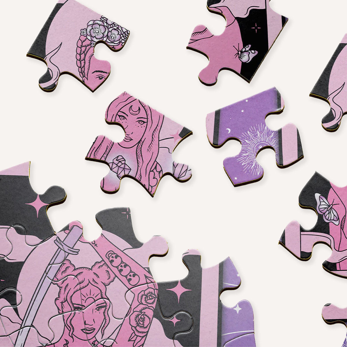 Feminist Tarot Jigsaw Puzzle-Feminist Apparel, Feminist Gift, Feminist Jigsaw-The Spark Company