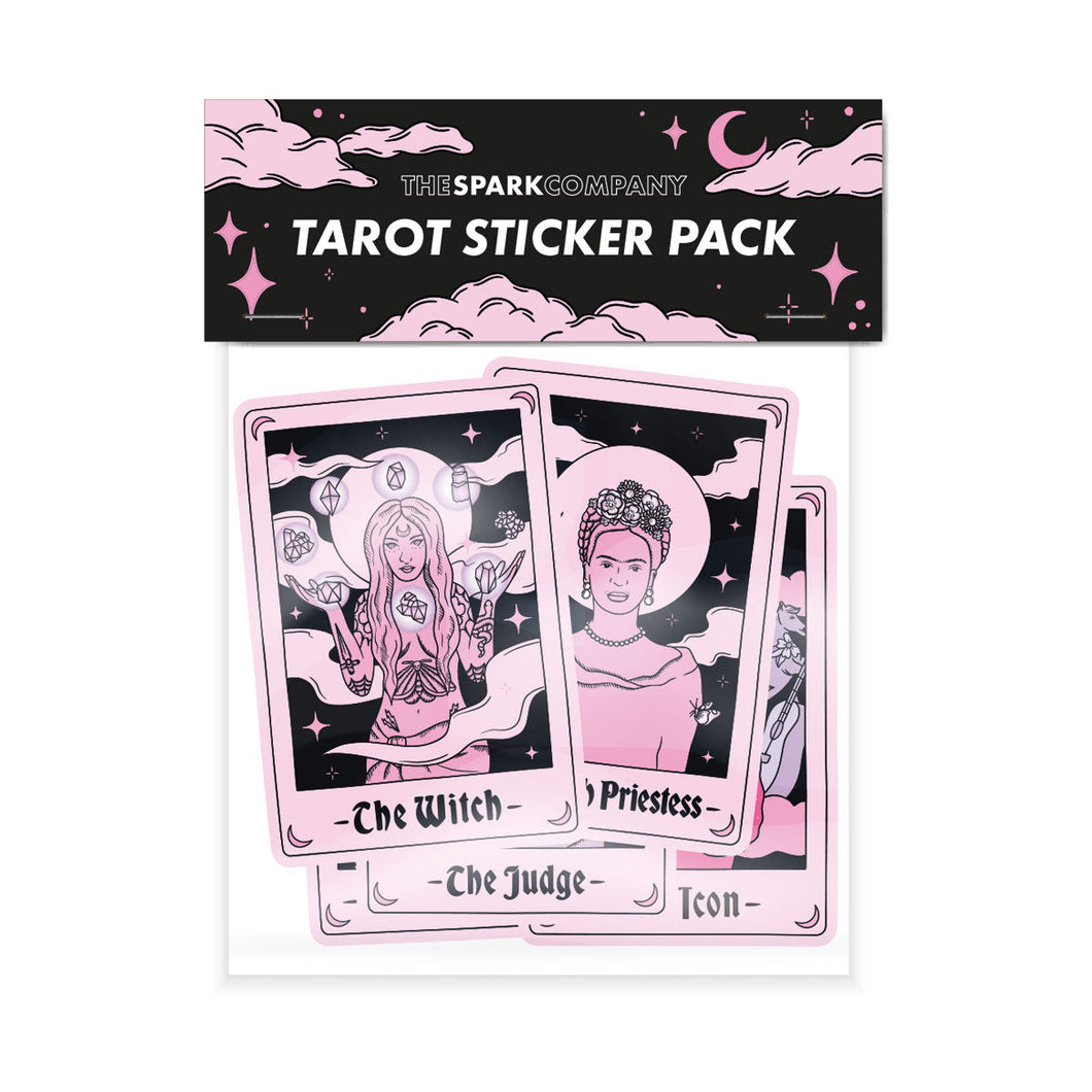 Feminist Tarot Sticker Pack-Feminist Apparel, Feminist Gift, Feminist Stickers-The Spark Company