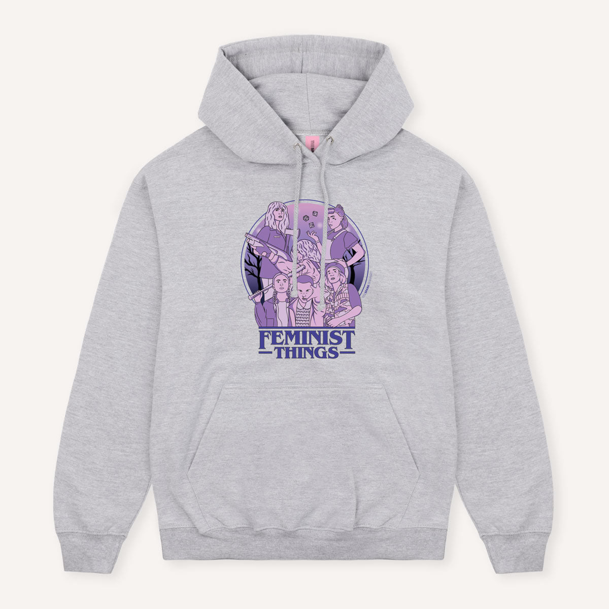 Feminist Things Hoodie-Feminist Apparel, Feminist Clothing, Feminist Hoodie, JH001-The Spark Company
