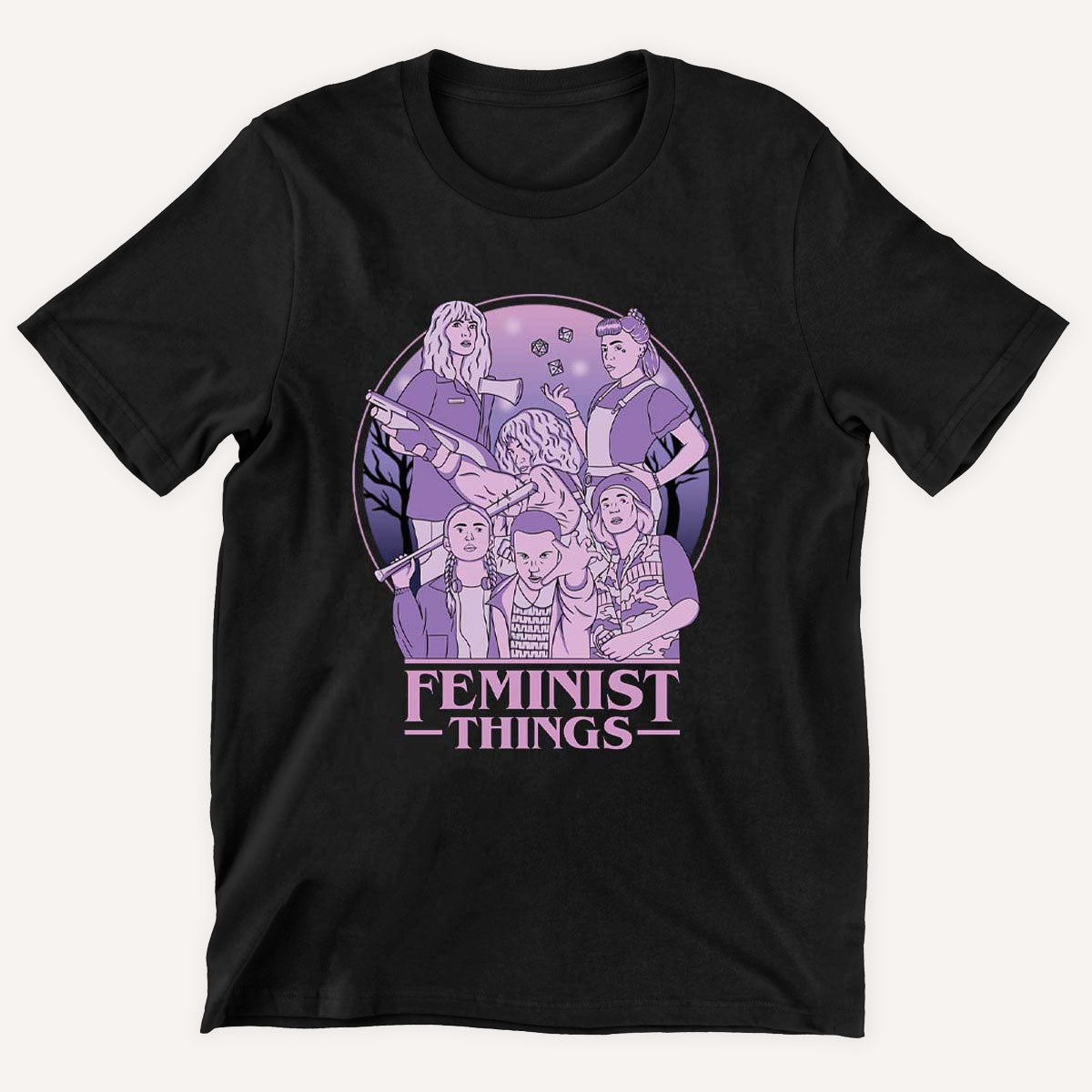 Feminist Things Kids T-Shirt-Feminist Apparel, Feminist Clothing, Feminist Kids T Shirt, MiniCreator-The Spark Company