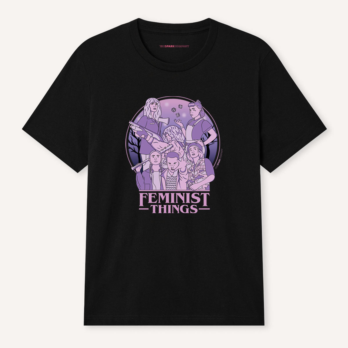 Feminist Things T-Shirt-Feminist Apparel, Feminist Clothing, Feminist T Shirt, BC3001-The Spark Company