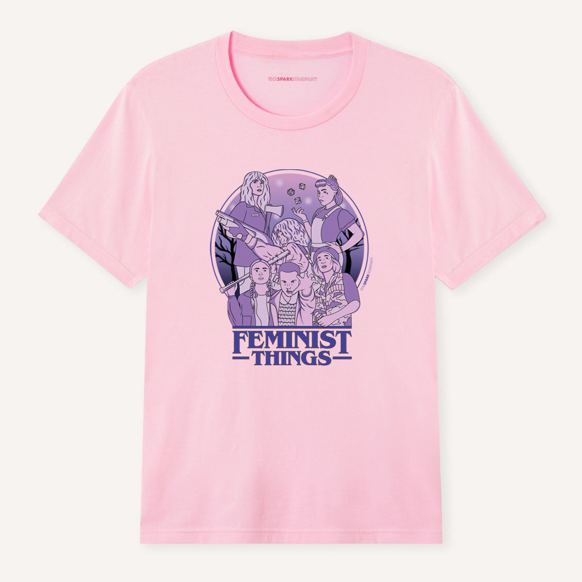 Feminist Things T-Shirt-Feminist Apparel, Feminist Clothing, Feminist T Shirt, BC3001-The Spark Company