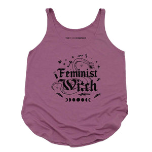 Feminist Witch Halloween Festival Tank Top-Feminist Apparel, Feminist Clothing, Feminist Tank, NL5033-The Spark Company