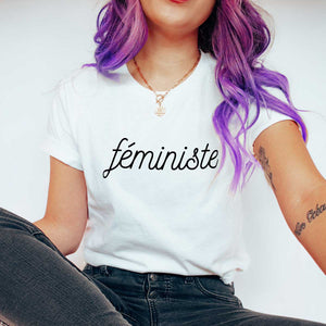 Féministe T-Shirt-Feminist Apparel, Feminist Clothing, Feminist T Shirt, BC3001-The Spark Company