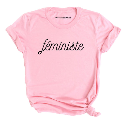 Féministe T-Shirt-Feminist Apparel, Feminist Clothing, Feminist T Shirt, BC3001-The Spark Company