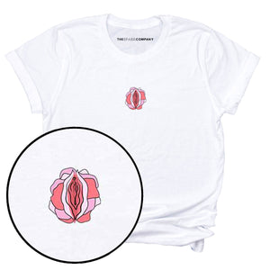 Flower Power T-Shirt-Feminist Apparel, Feminist Clothing, Feminist T Shirt, BC3001-The Spark Company